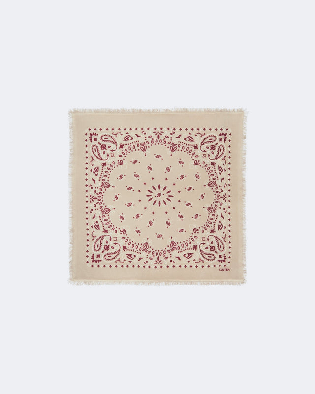 Small Bandana Hachi Bico oats white - Image principale
