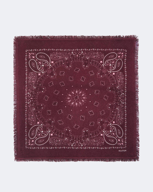 Small Bandana Hachi Bico milano burgundy - Image principale