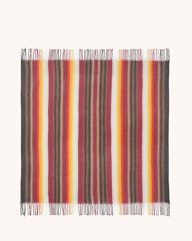Shawl Fisher camelo brown - Image principale