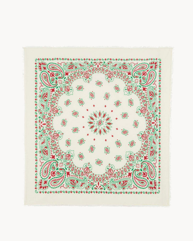Large Bandana Western tomato red - Image principale