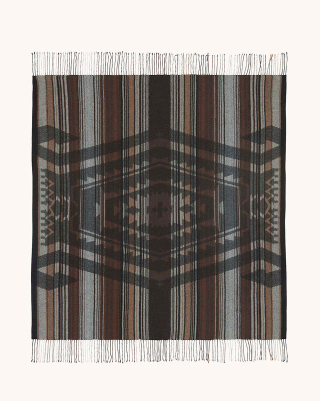 Shawl Suzie chestnut brown - Image principale