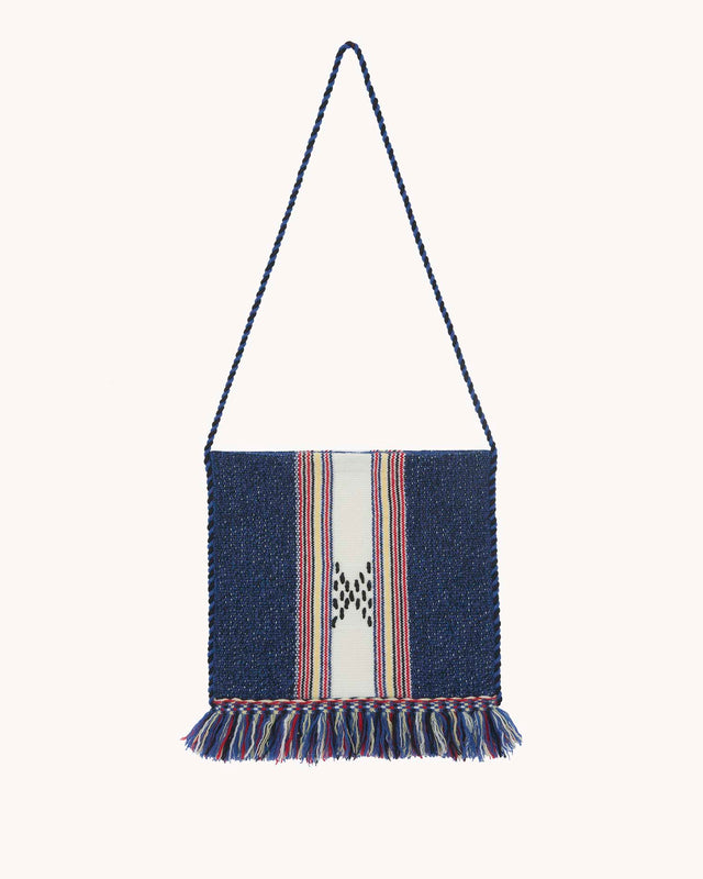 Bag Frange indigo blue - Image principale