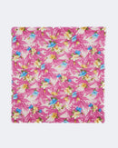 Bandana en cachemire rose pour femme - Kujten packshot