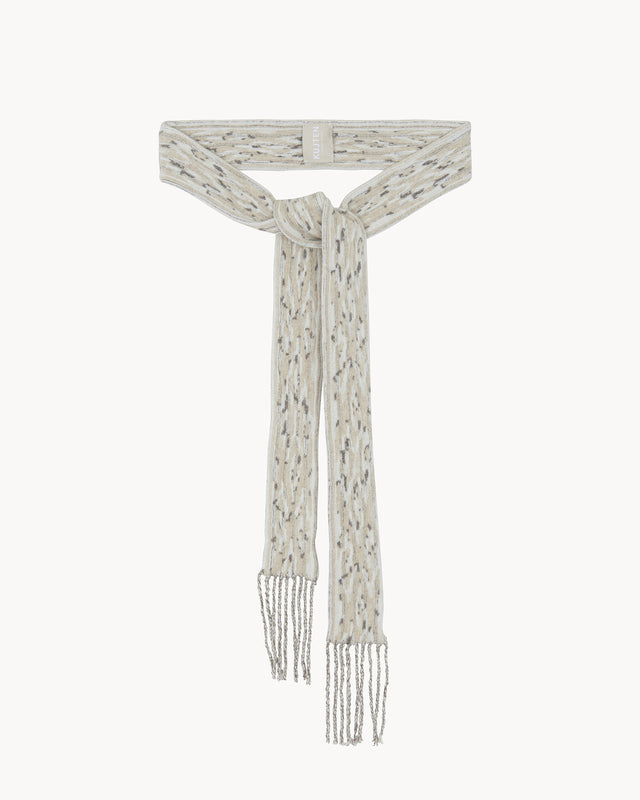 Ceinture Ikat blanc organic - Image principale