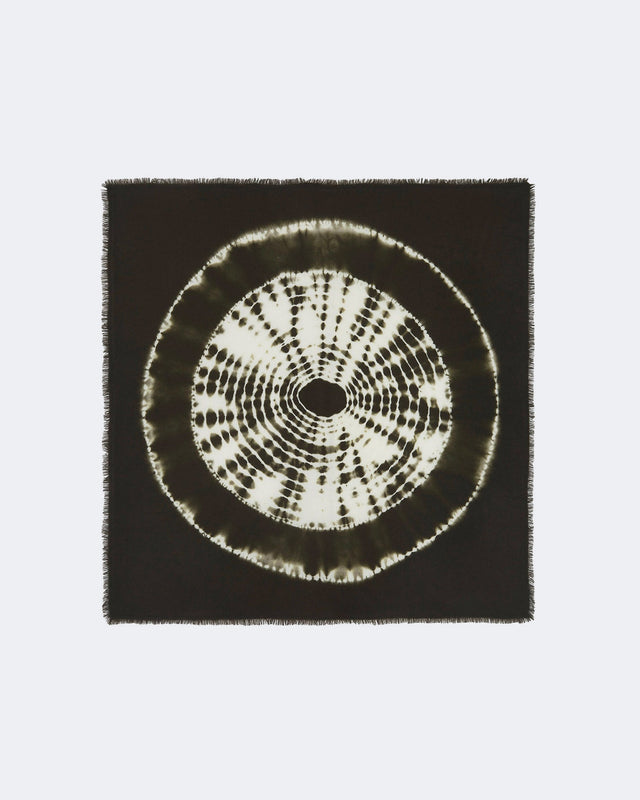 Large Bandana Hachiko Circle marl khaki - Image principale