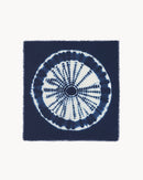 Bandana en cachemire bleu pour femme et pour homme - Kujten packshot