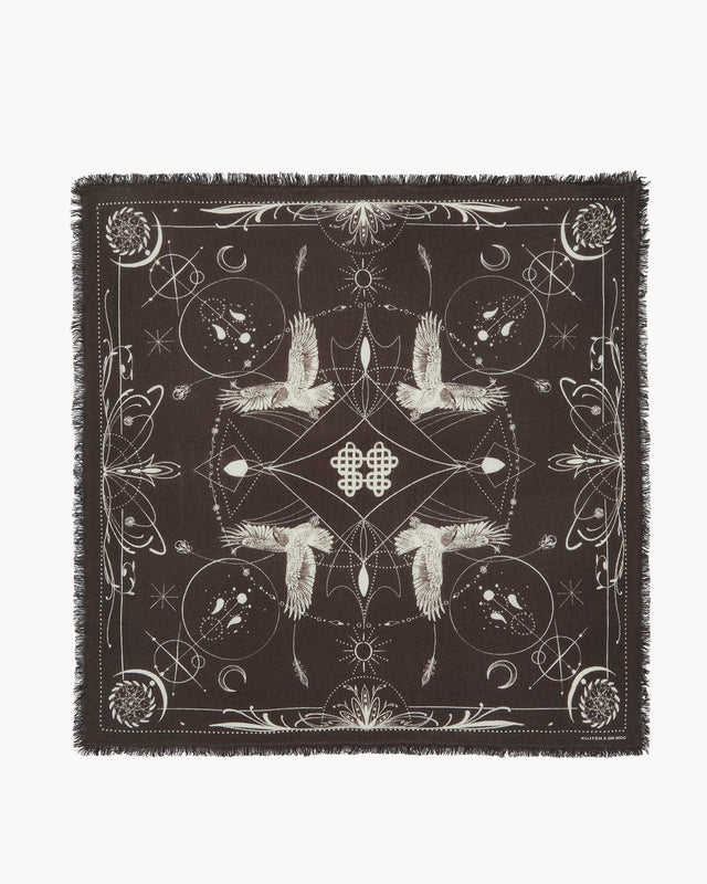 Large Bandana Hiloki brown - Image principale