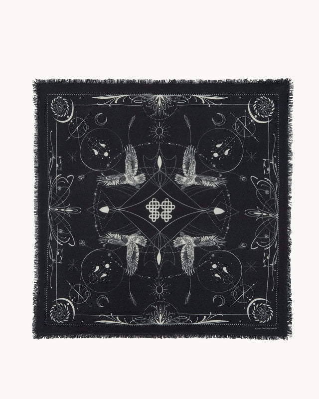 Large Bandana Hiloki black - Image principale