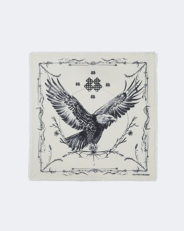 Large Bandana Washi white - Image principale