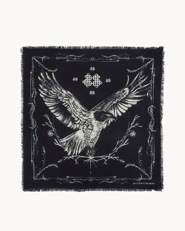 Large Bandana Washi black - Image principale