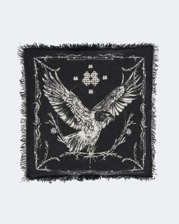 Coussin en cachemire noir - Kujten packshot