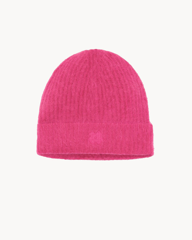 Beanie Tomi Fluffy fluffy fuchsia pink - Image principale
