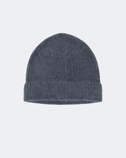 Bonnet en cachemire gris pour femme - Kujten packshot
