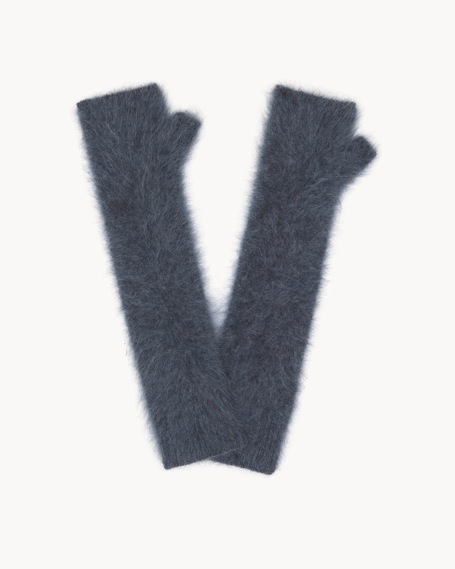 Mitaines Sotchi Fluffy gris anthracite - Image principale