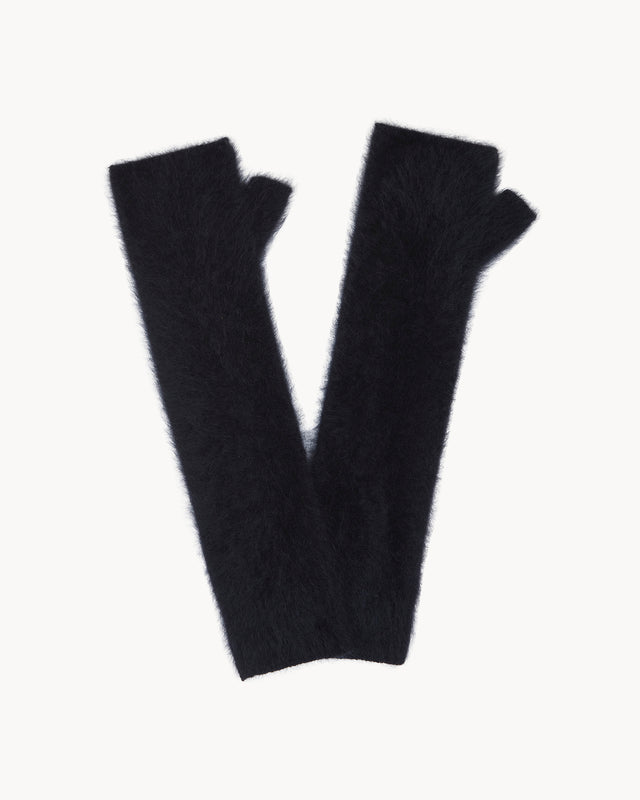 Mitaines Sotchi Fluffy noir - Image principale