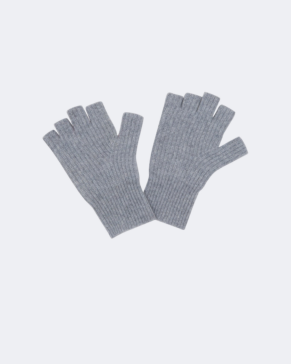Gants en cachemire gris pour femme - Kujten packshot
