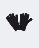 Gants en cachemire noir pour femme - Kujten packshot