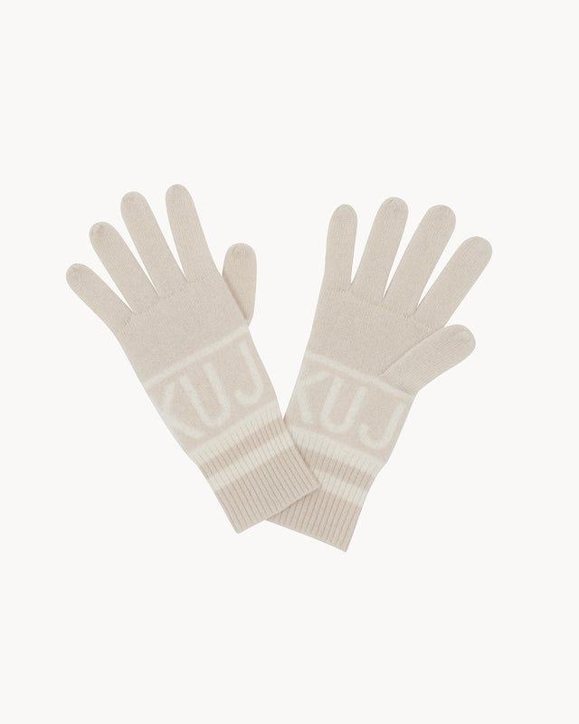 Gloves Moritz marl beige - Image principale