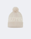 Bonnet en cachemire beige pour femme et pour homme - Kujten packshot