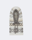 Cagoule en cachemire beige pour femme - Kujten packshot