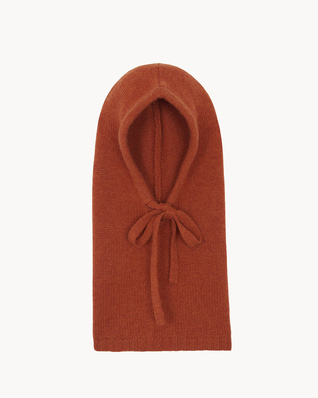 Cagoule Sybel Jersey orange brûlé - Image principale