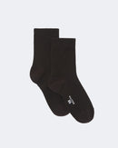 Chaussettes en cachemire marron pour femme - Kujten packshot