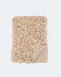 Écharpe en cachemire beige pour femme - Kujten packshot