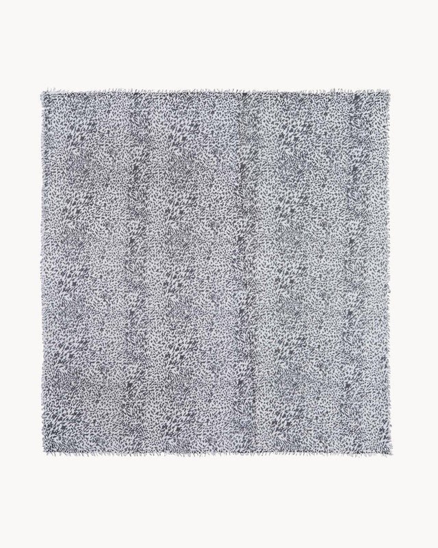 Bandana Effy Animal gris anthracite léoprint - Image principale