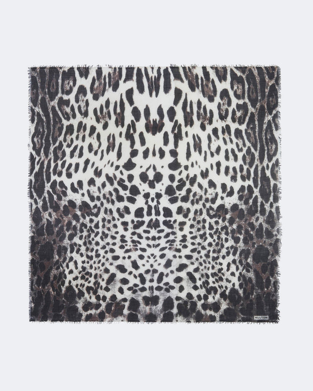 Bandana Effy Animal marron léoprint - Image principale