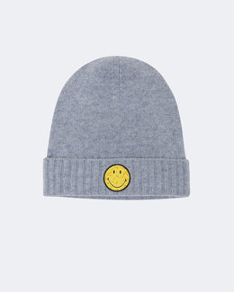 Bonnet en cachemire gris pour femme - Kujten packshot