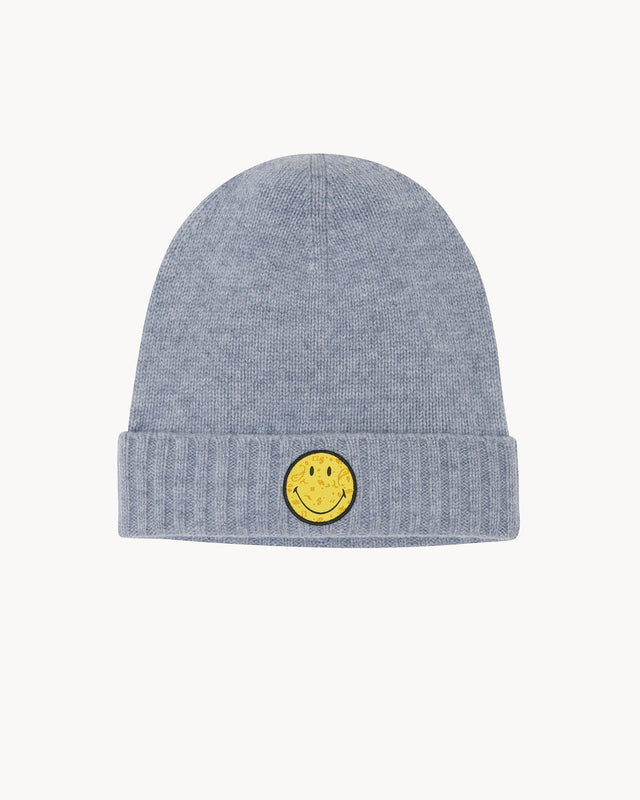 Beanie Tomi Smiley marl gray - Image principale