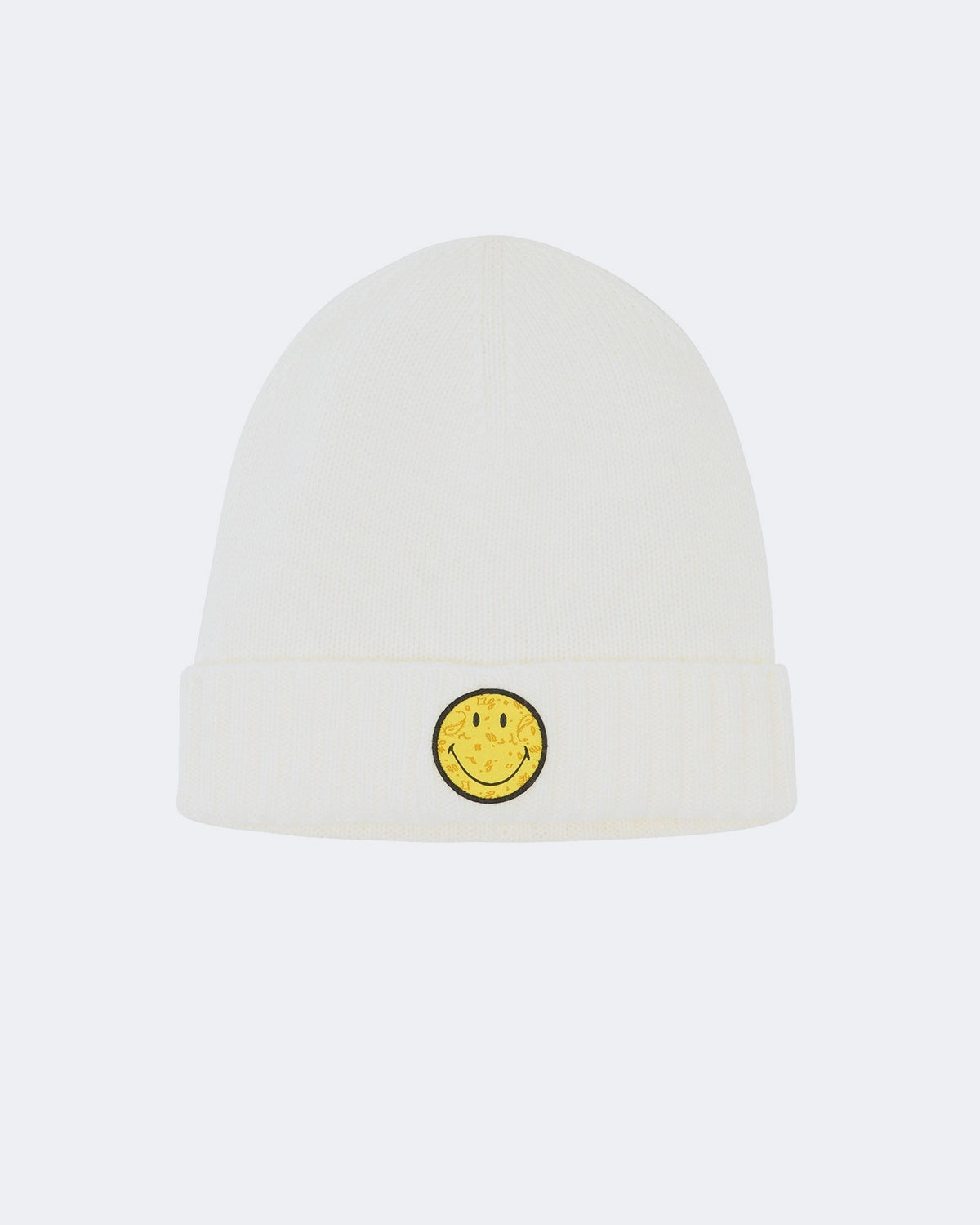 Bonnet en cachemire blanc pour femme - Kujten packshot
