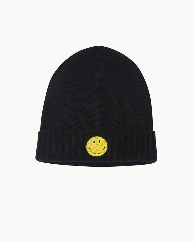 Beanie Tomi Smiley black - Image principale