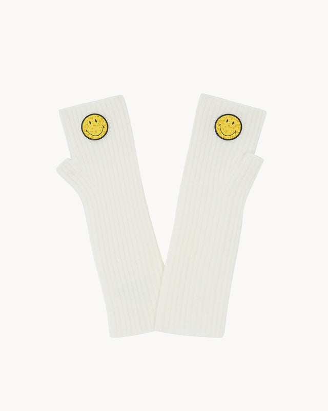 Mittens Knokke Smiley white - Image principale