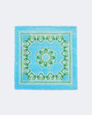 Bandana en cachemire bleu pour femme - Kujten packshot