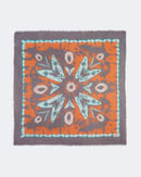Bandana en voile de cachemire bordeaux pour femme - Kujten packshot