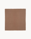 Bandana en cachemire camel pour femme et pour homme - Kujten packshot