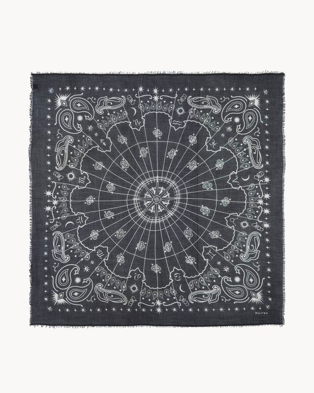 Extra Large Bandana Effy Astro black - Image principale