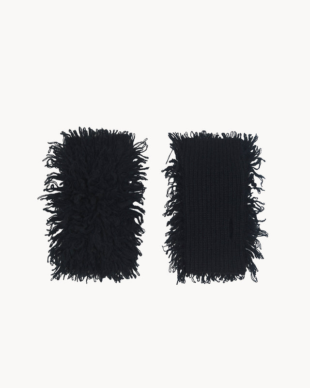 Mitaines avec doigts Yeti Kappa noir - Image principale