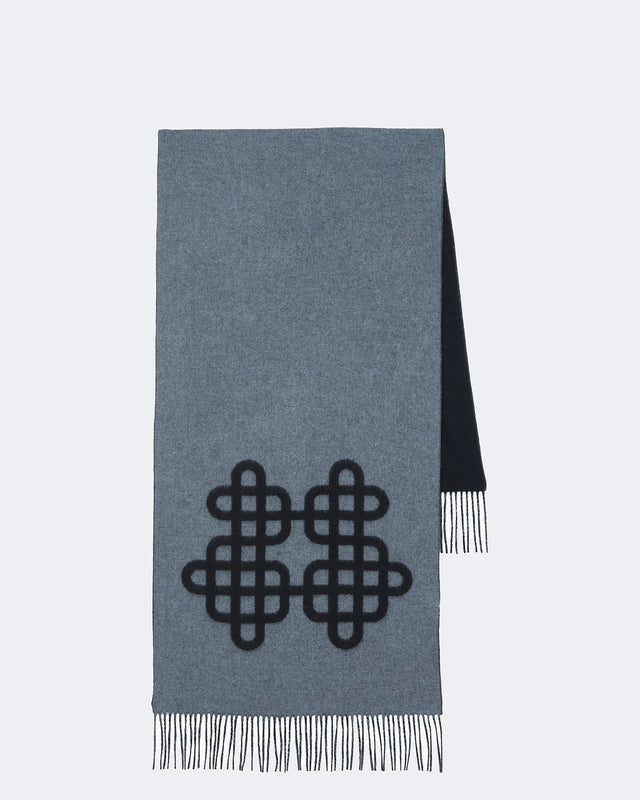 Scarf Scarfy flannel gray - Image principale