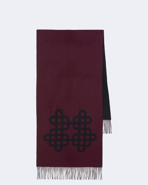 Scarf Scarfy Burgundy - Image 2