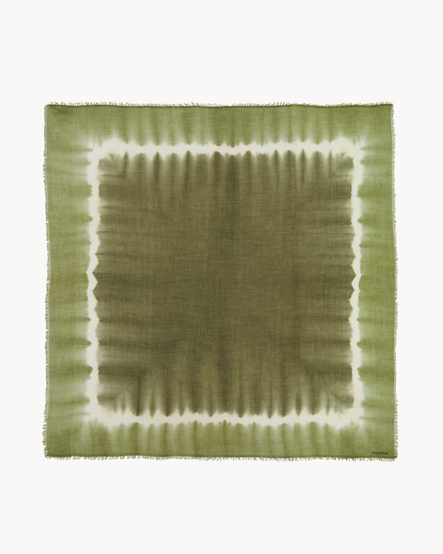 Extra large Bandana Effy Uni Square Dye cactus - Image principale