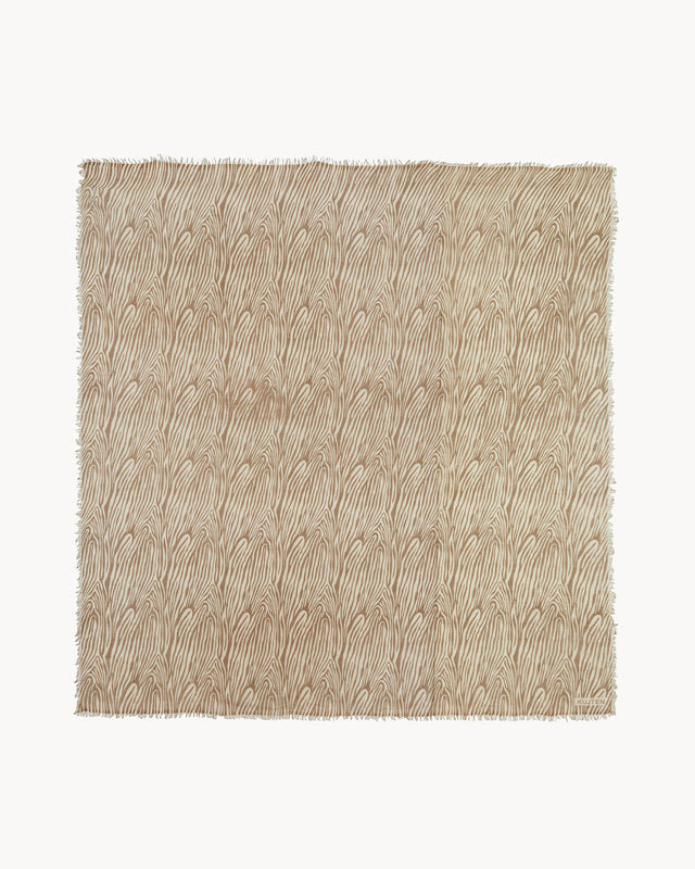 Extra large Bandana Effy Uni Marbled taupe - Image principale