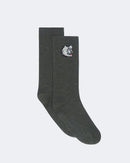 Chaussettes en cachemire kaki pour femme et pour homme - Kujten packshot