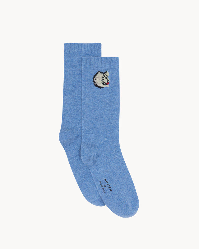 Socks Doggy steel blue - Image principale