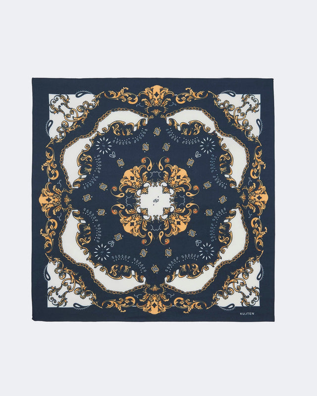 Grand Bandana Helia Lully bleu marine foncé - Image principale
