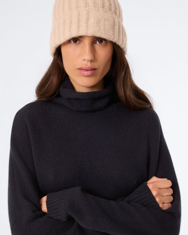 Beanie Bruges Nimbus Organic Beige - Image principale