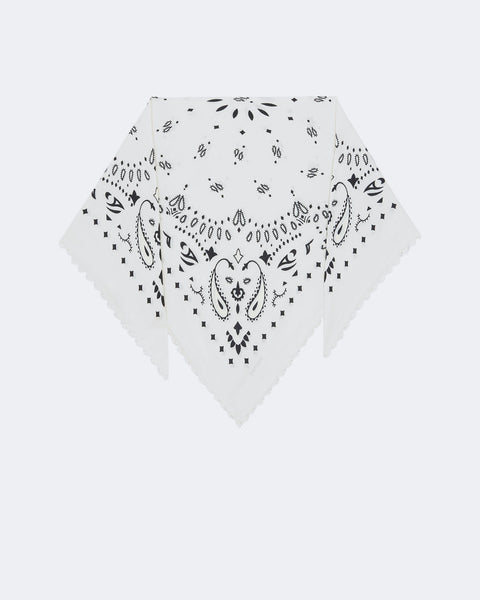 Foulard Tifa Pearl blanc - Image 2