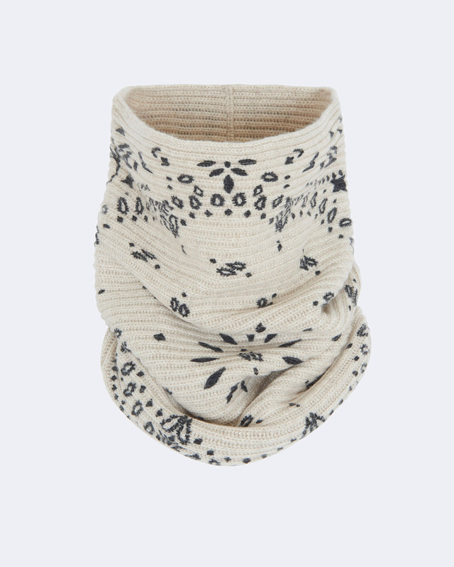 Snood Come Bandana oat white - Image principale