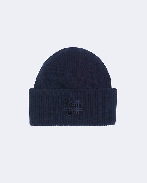 Beanie Megeve Dark Navy Blue - Image 3
